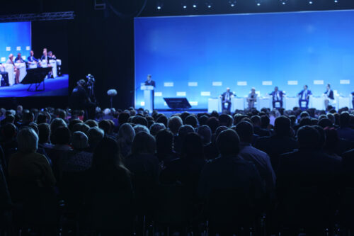 Event happening run by event management software