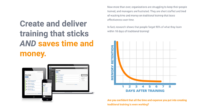 With learning management software such as Knowledge Direct, your organization can save time and effort with your educational program.