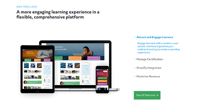With TopClass LMS, organizations can make it easy for members to pursue their continuing education goals.