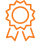 Loyalty rewards or discounts icon