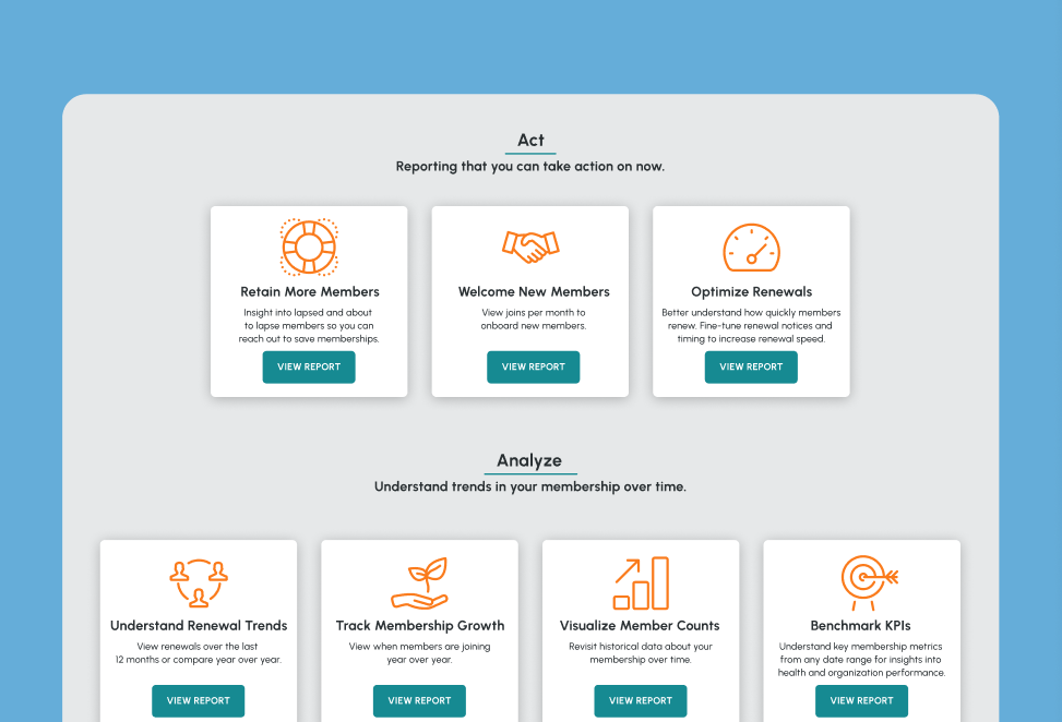 Built-in reports