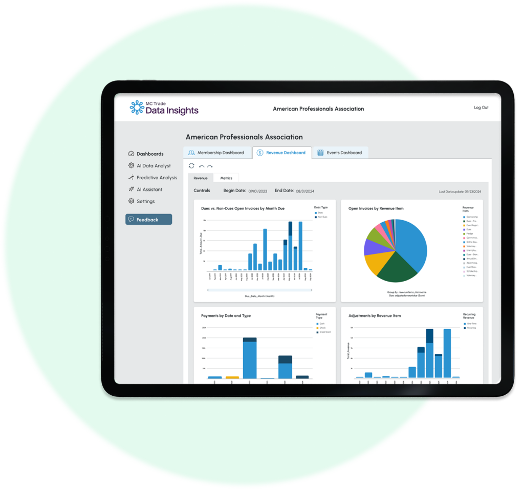 data insights screen